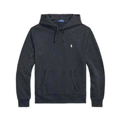 ポロ ラルフ 置き目レン POLO RALPH LAUREN 繰り返しうしろ側 汗水 フーディー（LOOPBACK SWEAT HOODIE） （POLO BLACK）