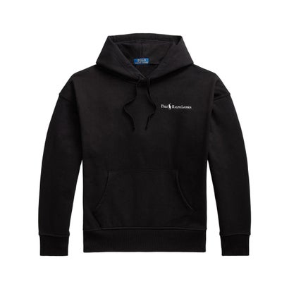 ポロ ラルフ 置き目レン POLO RALPH LAUREN リラックスド 填まる 甚だしい 加重値 汗水 フーディー（RELAXED FIT HEAVY WEIGHT SWEAT HOODIE） （POLO BLACK）