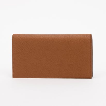 モーヴ mauve 【本革】長財布 シボ加工 スリムデザイン 大容量 上品 シンプル （キャメル）