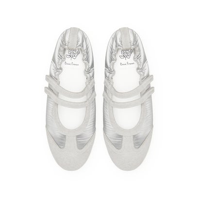 エマ フランシス Emma Francis メリージェーン スニーカー （シルバー ベロアレザー） 9,919円