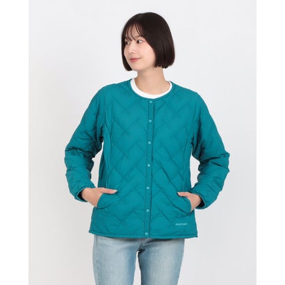 モン呼びりん mont-bell モン呼びりん スペリオダウン ラウンドネックジャケット Women\u0027s 成人女性用 （青緑色）