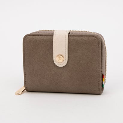アーニーアーノルドパーマー arnie arnold palmer ナチュラルシュリンク 合皮 二つ折りファスナー財布 （ブラウン）