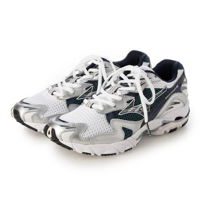 ミズノ MIZUNO MIZUNO ミズノWAVE RIDER 10  縮くれる 馬のり 10WHITE/BLACK/GREEN D1GA210415 （WHITE/BLACK/GREEN）