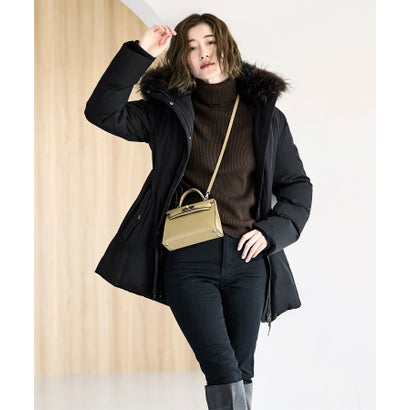 ルイルエブティック RUIRUE BOUTIQUE フレンチダウン | ラクーンファー フレンチダウン ジャケット | アウター / ダウンコート / ダウンジャケット / ロングダウン / ロングコート / コート (ブ