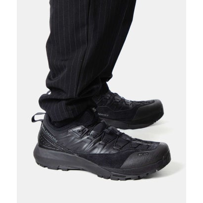 サロモン SALOMON サロモン SALOMON Sportstyle Shoes 運動競技表現スタイル シューズ ALPINWAY ADVANCED アルパイン通い路 現金前貸し L47595700 スニーカー ユニ一発やる （BLACK/ASPHALT/黒いこと）