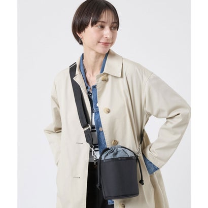 レスポートサック LeSportsac SM DRAWSTRING BUCKET (リサイクルドブラックJP)