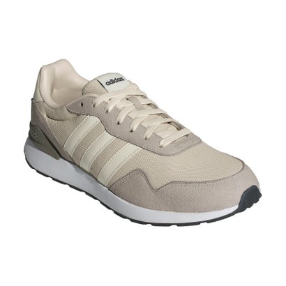 アディダス adidas アディダス adidas ラン 60s 4.0 シューズ メンズ 男性 靴 スニーカー クッション性 レギュラーフィット シューレースクロージャー （アルミナ/オフホワイト/ワ）