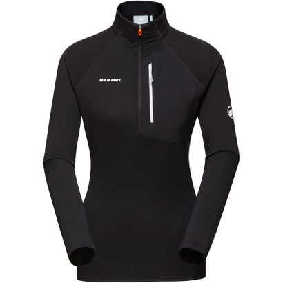 マムート MAMMUT マムート MAMMUT アウトドア AENERGY LIGHT ML HALF ZIP PULL AF WOMEN 101405511 （0001 BLACK）