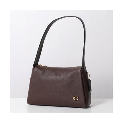 コーチ COACH COACH ハンドバッグ Lola Small Pebble Leather ローラ CCC45 （B4/MAPLE/ブラウン）