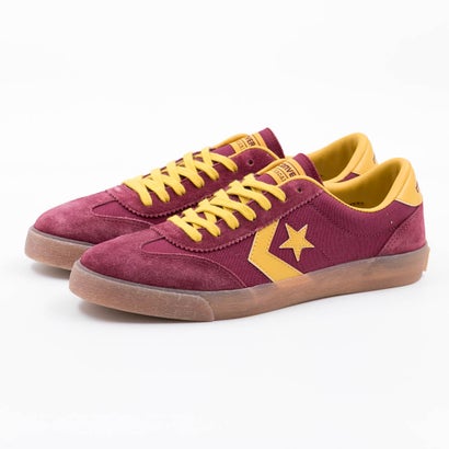 コンバース CONVERSE レディース スニーカー 読み込む古典派音楽 SK OX 置き目取りすてる 分かりやすい ローテクスニーカー 心地好い （バーガンディー/オレンジ色）