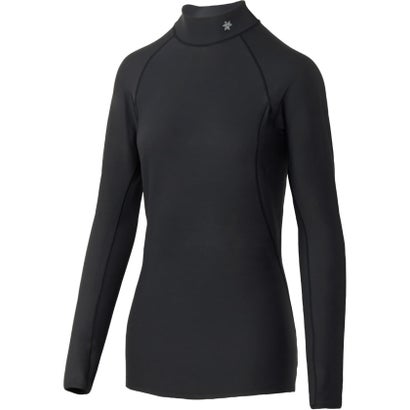 シースリーフィット C3fit シースリーフィット C3fit KODENSHI WARM HIGH NECK LONG SLEEVES 保温はだ着 アンダー 御召しもの レディース ウィメンズ （BK BLACK）