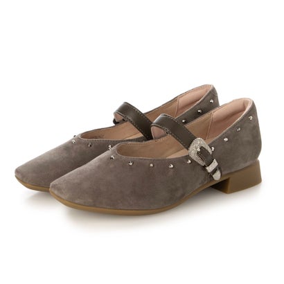 FIORINO フィオリノ  STOCKHOLM   野羊革スタッズメリージェーン （SILK SUEDE CUBA）