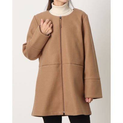 楽天市場】ROBE de PEAU ローブデポー スタンドカラーコート r059