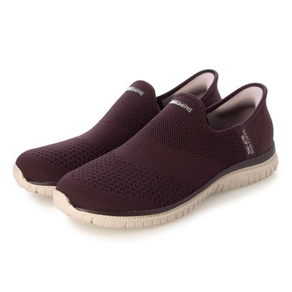 スケッチャーズ SKECHERS SLIP-INS:VIRTUE - SLEEK（スリップインズ：ヴァーチュー - スリーク）スリッポンスニーカー 104425 （ブドウ酒）