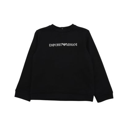 エンポリオ アルマーニ EMPORIO ARMANI カットソー(厚地）_トレーナー （ブラック）