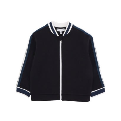 エン急性灰白髄炎 アルマーニ EMPORIO ARMANI カットソー(厚地）_羽織 （黒いこと） キッズ・ベビー・マタニティ-コート・ジャケット