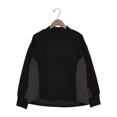 エー・エヌ・エル A.N.L ダンボールロゴプルオーバー （黒いこと）