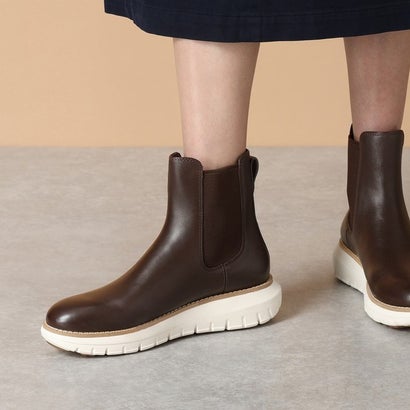 電話を掛ける ハーン COLE HAAN 皆無地べた レクサンナ チェルシー ブーツ お水校正刷り womens （CH うす暗い 黒茶 / 象牙色 お水校正刷り）