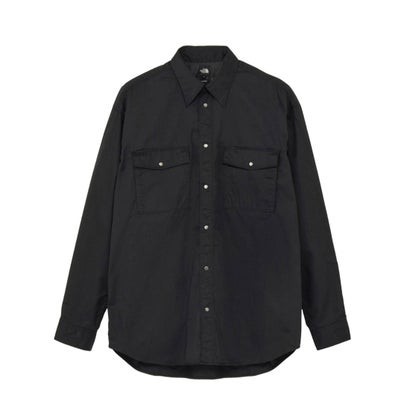 ザ・ノース・フェイス THE NORTH FACE ロングスリーブロックステディチノシャツ（L/S ROCK STEADY CHINO SHIRT） （ブラック）