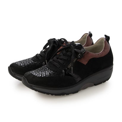 ヨーロッパコンフォートシューズ EU Comfort Shoes Waldlaufer ジップスニーカー （schwarz）