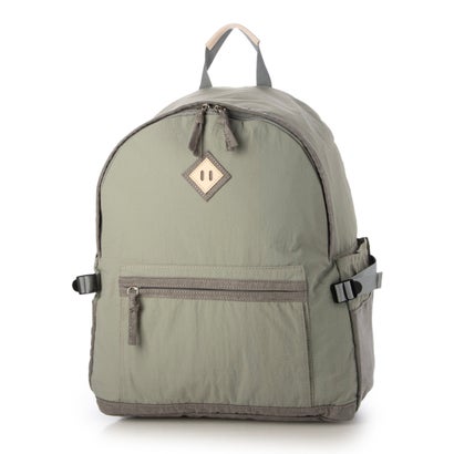 アースメイド EARTH MADE E7896 NYLON*ECO SUEDE BACKPACK （グレー）