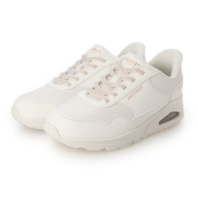 スケッチャーズ SKECHERS レディース ウォーキングシューズ UNO - BANKSIA LUXE 177118W （WHITE）