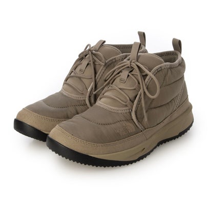 ザ・ノース・フェイス THE NORTH FACE ウィンターシューズ Nuptse Chukka WP 3ヌプシ チャッカ ウォータープルーフ 3 NF52573 （マッシュルーム&times;TNFブラック）｜LOCOMALL（ロコンド公式ストア）