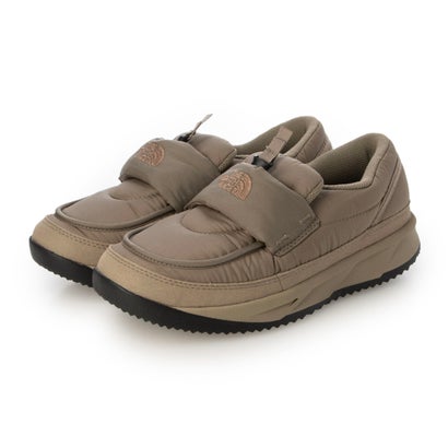ザ・ノース・フェイス THE NORTH FACE レディース ウィンターシューズ Nuptse Loaferヌプシ 置き目毛革 NF52575 （茸×腫瘍壊死因子黒いこと）