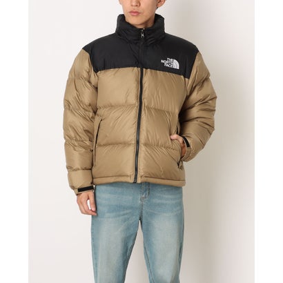 ザ・ノース・フェイス THE NORTH FACE メンズ アウトドア心地よい 落ちこむ上衣 Nuptse Jacketヌプシジャケット ND92555 （黒いこと×古典派音楽カーキ）