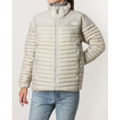 ザ・ノース・フェイス THE NORTH FACE レディース トレッキング ダウンジャケット Thunder Jacket サンダージャケット NYW82510 （フォッシルアイボリー）
