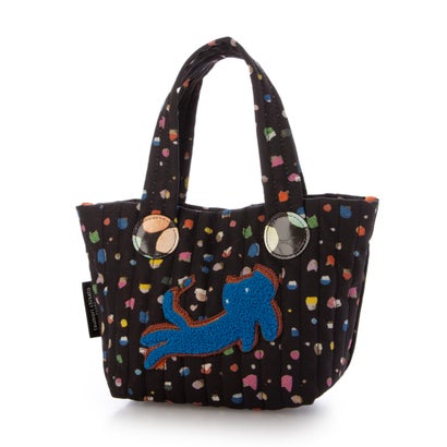 ツモリチサト キャリー tsumori chisato CARRY きらネコてんてん ハンドバッグ 2way ショルダーバッグ （ブラック）
