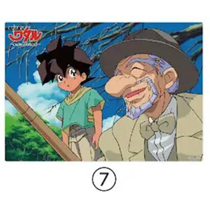 フェアリーテイル FAIRYTAIL 「魔神英雄伝ワタル」終わりなき時の物語 B6アクリルパネル 虎王? （ワタルと老人?）画像