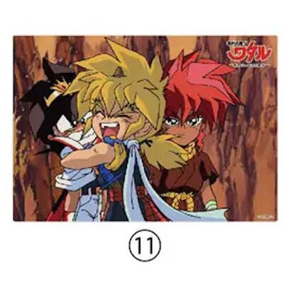 フェアリーテイル FAIRYTAIL 「魔神英雄伝ワタル」終わりなき時の物語 B6アクリルパネル 虎王? （ワタル、虎王、海火子1 ?）画像