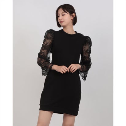 デニーローズ DENNY ROSE レーススリーブワンピース （BLACK）
