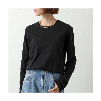 ヌメロ ヴェントゥーノ N21 N°21 Tシャツ F071 4157 長袖 カットソー （9000/ブラック）