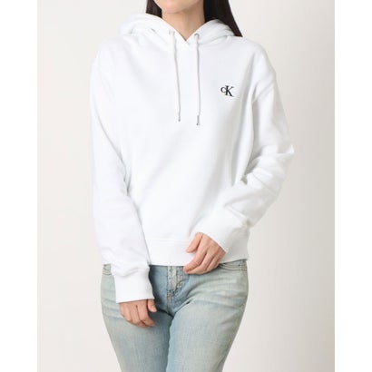 カルバン クラはたご屋 Calvin Klein Embroidery Hoodie （WHITE）