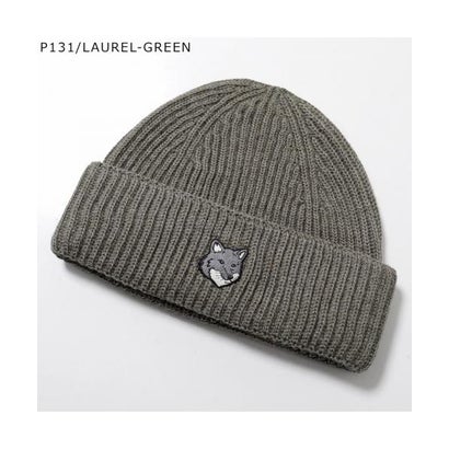 メゾンキツネ MAISON KITSUNE MAISON KITSUNE ニット帽 PM06112KT1022 ニットキャップ （P131/LAUREL-GREEN） 11,754円