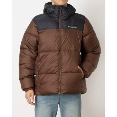 コロンビア Columbia メンズ アウトドアカジュアル 中綿ジャケット パフェクトIIフーデッドジャケット WE2300 （Tobacco Black）