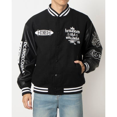 ディーシーシューズ DC SHOES メンズ アウトドアカジュアル ジャケット 25 VARSITY JACKET アウトドアカジュアル ジャケット DJK254024 （BLK）
