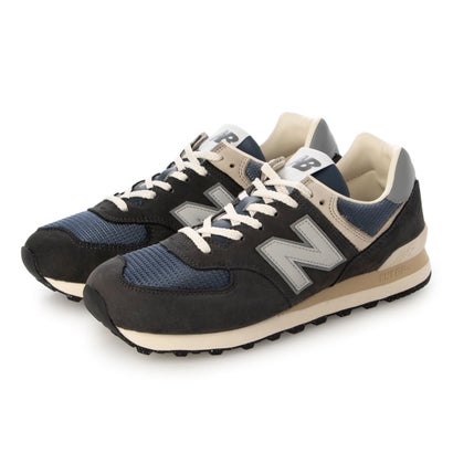 ニュー平衡にする New Balance メンズ スニーカー 574 U574D （BLACK）
