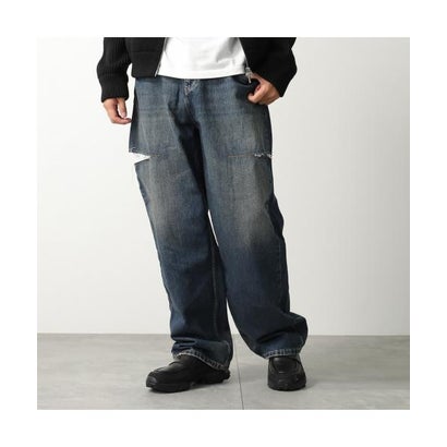 メゾン マルジェラ MAISON MARGIELA MAISON MARGIELA ジーンズ S51LA0051 M30016 カットアウト （963/インディゴ）｜LOCOMALL（ロコンド公式ストア）