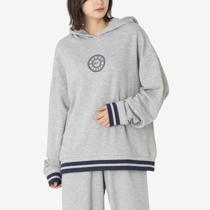 ローンクラブ オーバーサイズ フーディー / LAWN CLUB OVERSIZED HOODIE (グレー)|LOCOMALL(ロコンド公式ストア)