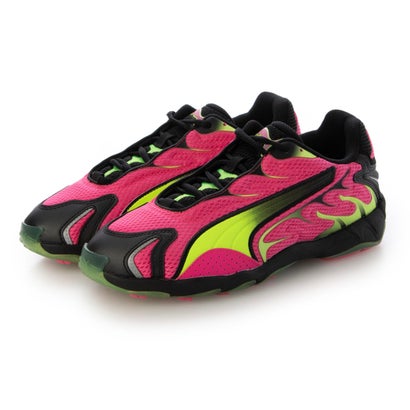 プーマ PUMA PUMA - INHALE FLURO PINK PES/GREEN GLARE 【401560-20】 （FLURO PINK PES/GREEN GLARE）