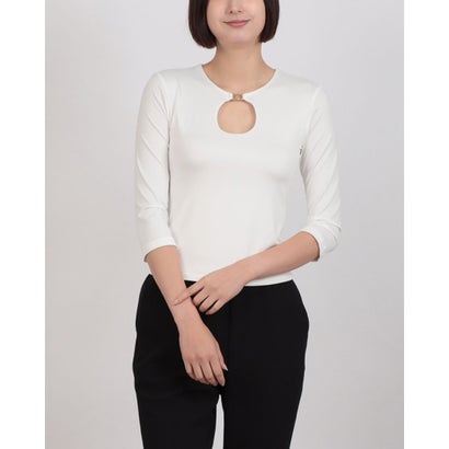 リナシメント RINASCIMENTO RプレートオープンネックTOPS （Bianco）｜LOCOMALL（ロコンド公式ストア）
