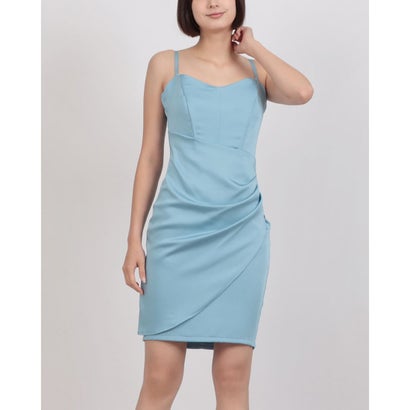 リナシメント RINASCIMENTO タックベアワンピース （Azzurro） レディースファッション-ワンピース