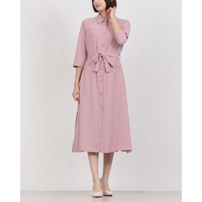 リナシメント RINASCIMENTO ボタンポイントシャツワンピース （Rosa Malva）