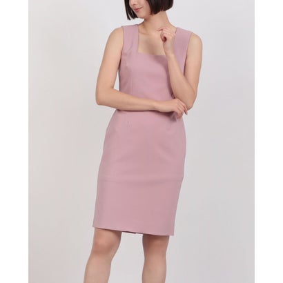 リナシメント RINASCIMENTO スクエアネックノースリワンピース  （Rosa Malva）