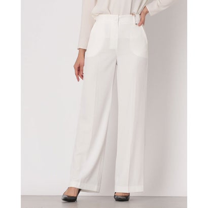 リナシメント RINASCIMENTO センタープレスワイドパンツ （Panna Bianco）