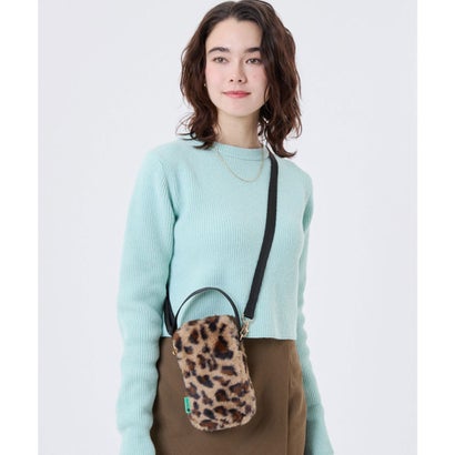 レスポートサック LeSportsac FUR MINI PHONE CROSSBODY （レオパードフラッフィーファー）