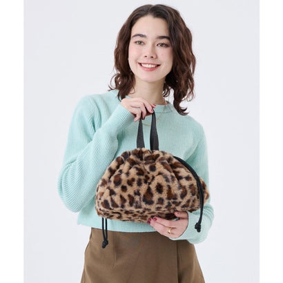レスポートサック LeSportsac FUR DRAWSTRING TOTE （レオパードフラッフィーファー）｜LOCOMALL（ロコンド公式ストア）